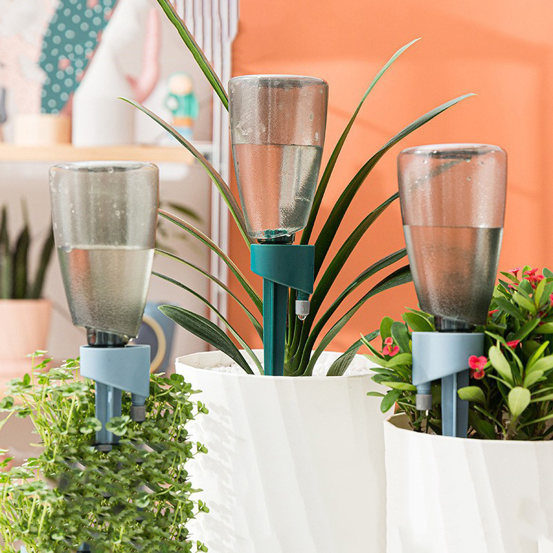 Succulent Set - 新しい自動花散水装置庭調整可能な速度滴下散水植木鉢多肉植物点滴灌漑装置