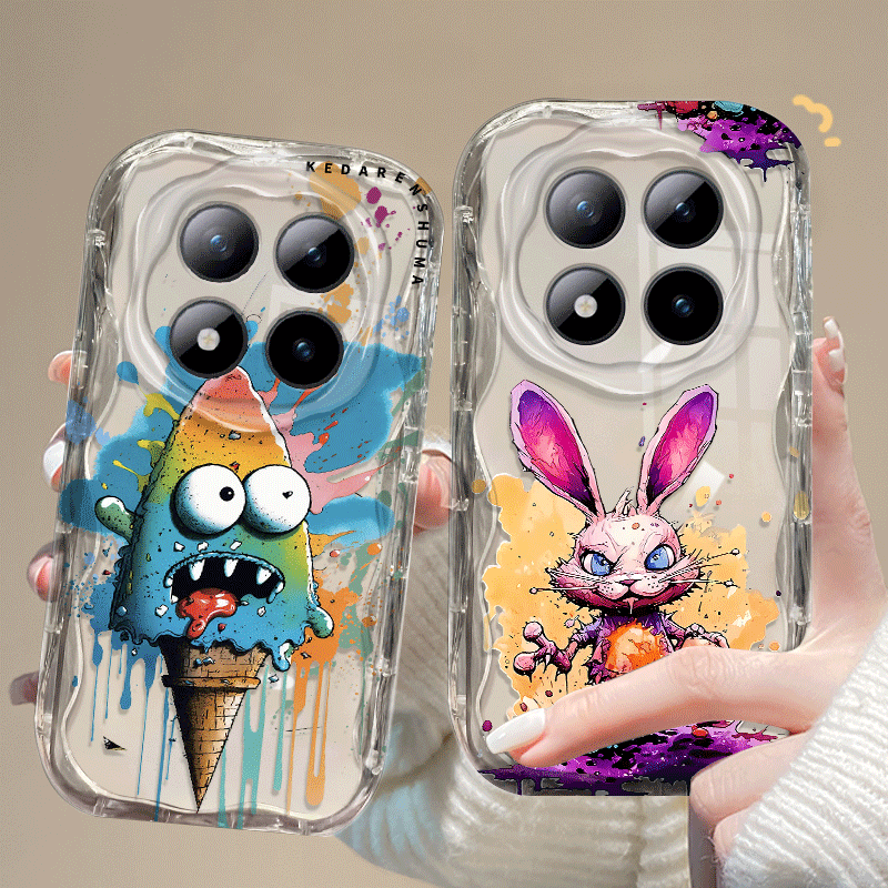 Monstera - 柔軟な TPU ケース Redmi note 15