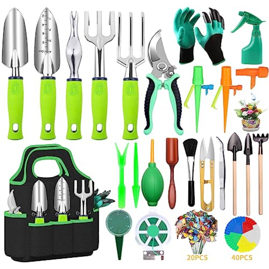 84点ガーデンツールセット、10点多肉植物ツールセット付属、 - Succulent Set のレビューと価格