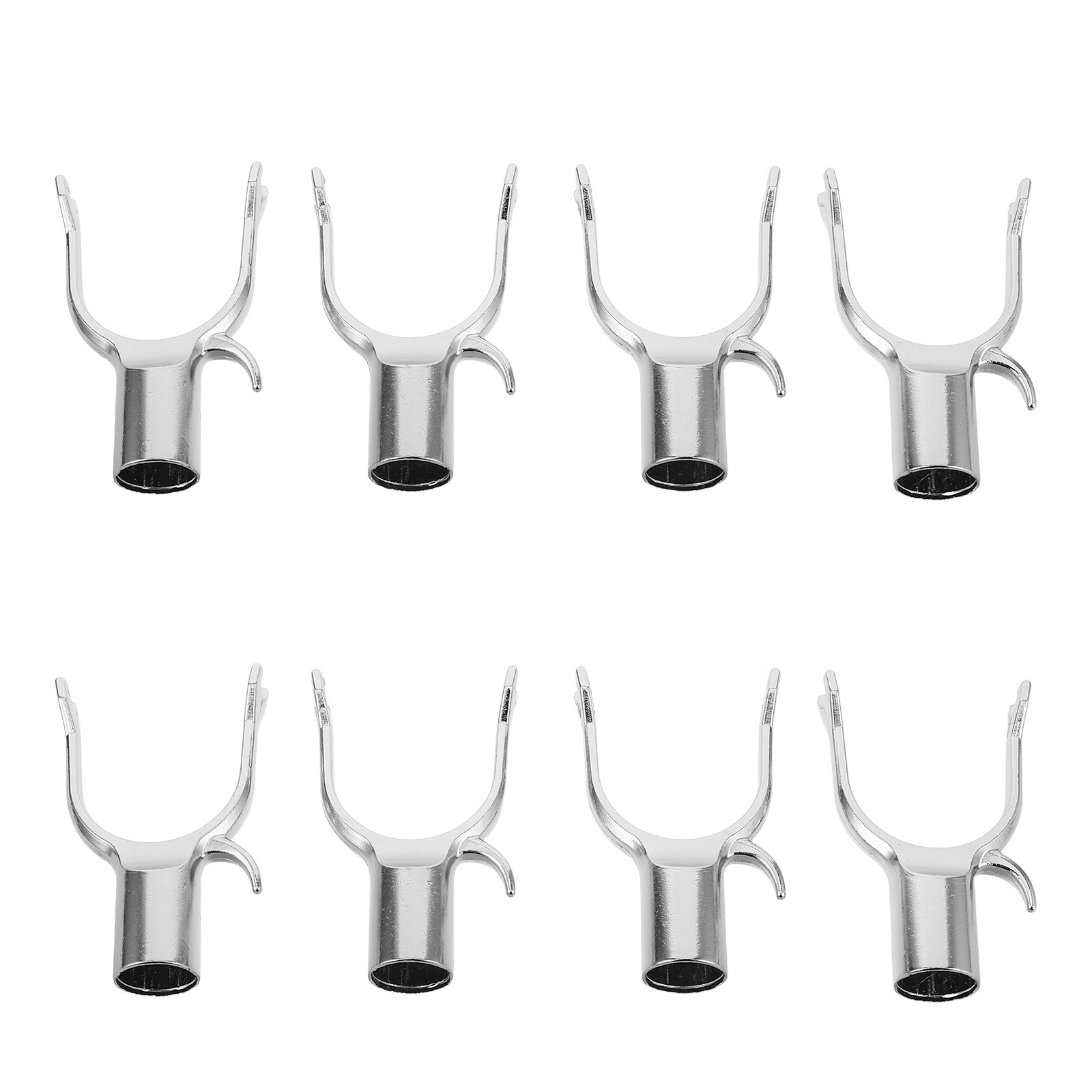 8本セット U字型ガーデン支柱 9cm径 交換用ジョイント付 - Plant Support Stake のレビューと価格
