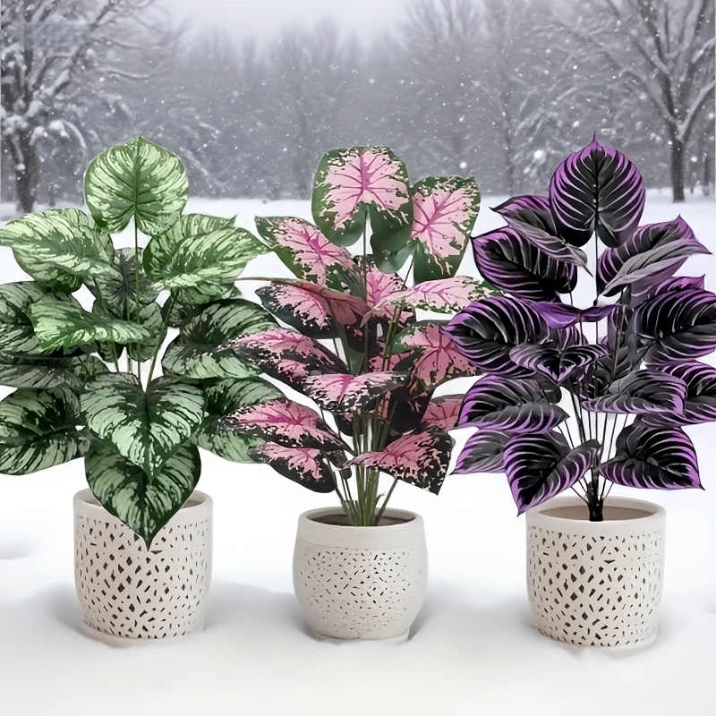 3 個 60 センチメートル大型人工緑の植物セット庭の装飾  - Snake Plant のレビューと価格