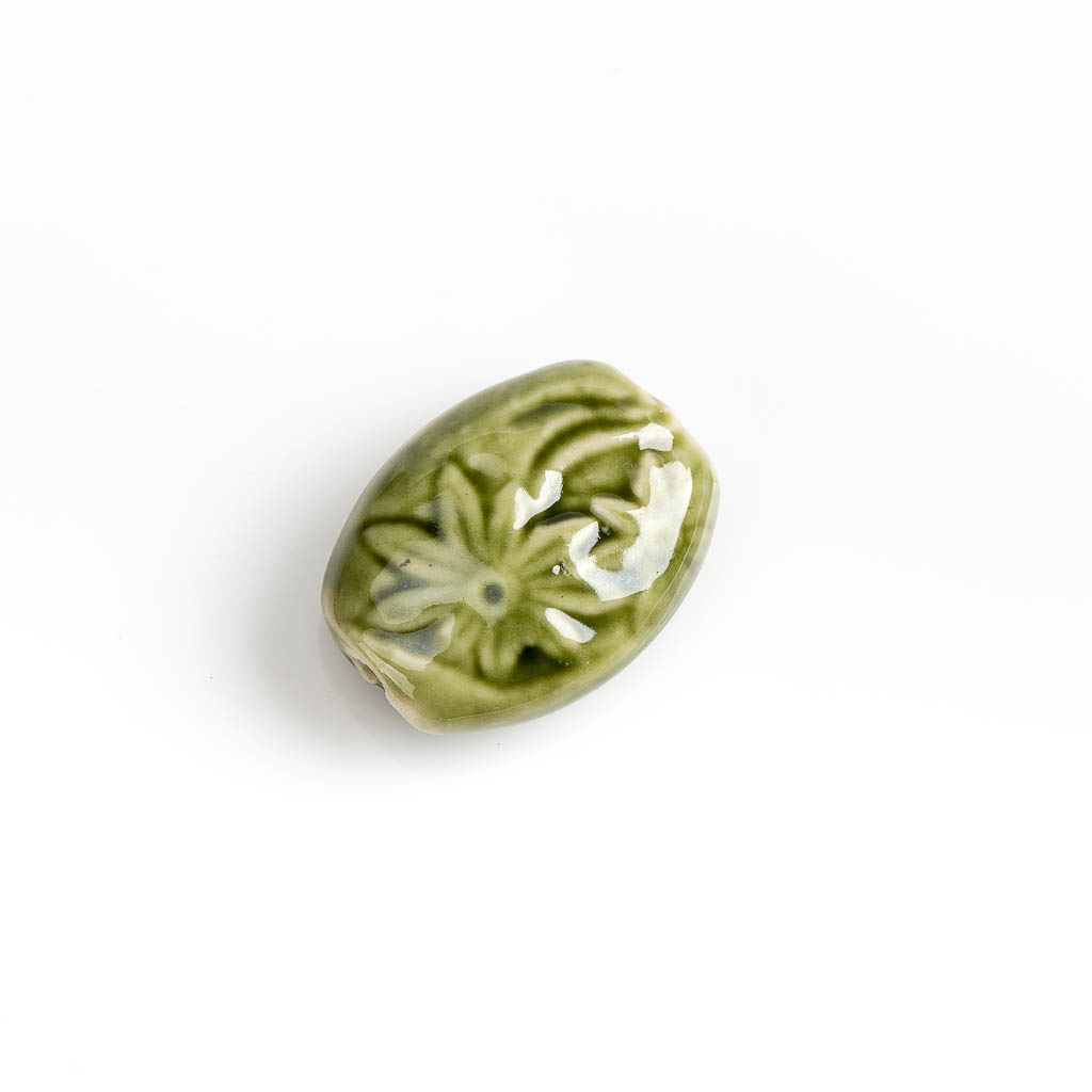 37 #   ビッグフラワーベラミックビーズ磁器ビーズカラー - Snake Plant Ceramic のレビューと価格