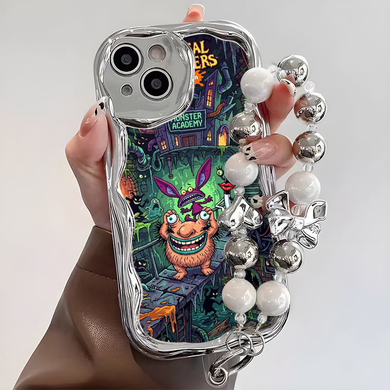 モンスターパターン2D不規則メッキ加工のブレスレット付きスマ - Monstera のレビューと価格
