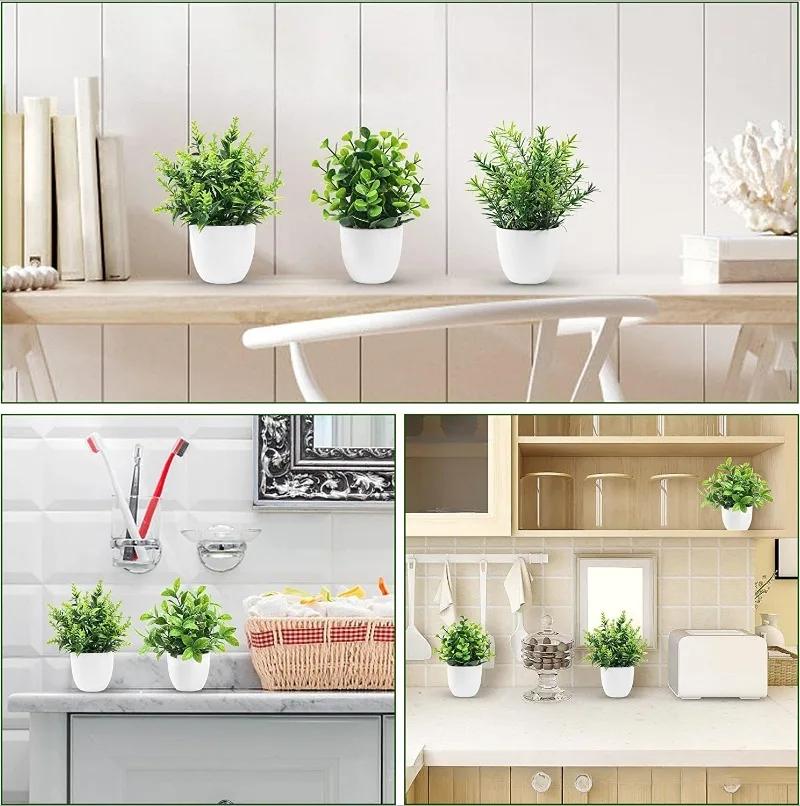 人工鉢植え,家の装飾,プラスチック盆栽,フェイクグリーン,屋 - Succulent Set のレビューと価格