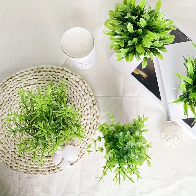人工鉢植え,家の装飾,プラスチック盆栽,フェイクグリーン,屋 - Succulent Set のレビューと価格