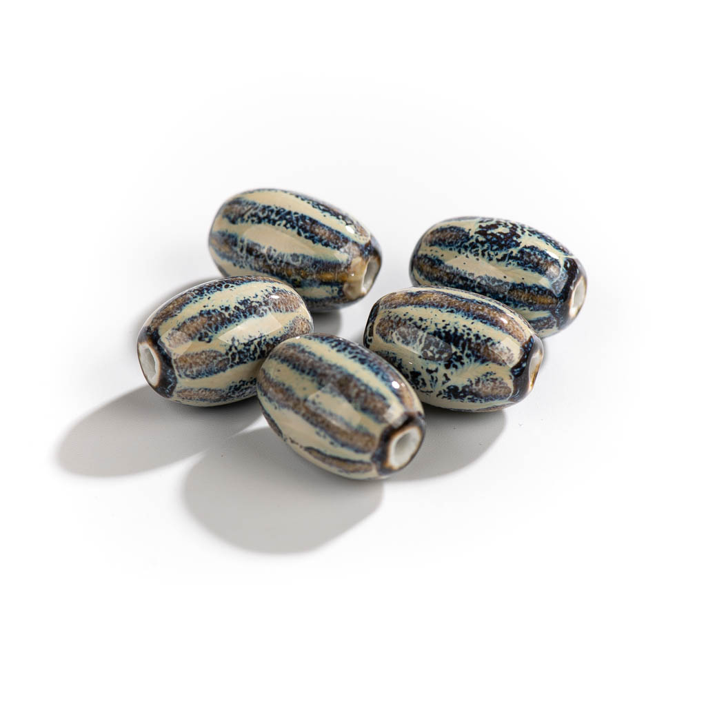 21 # 5 個レトロカラーオーバル形状セラミック特殊形状ビ - Snake Plant Ceramic のレビューと価格