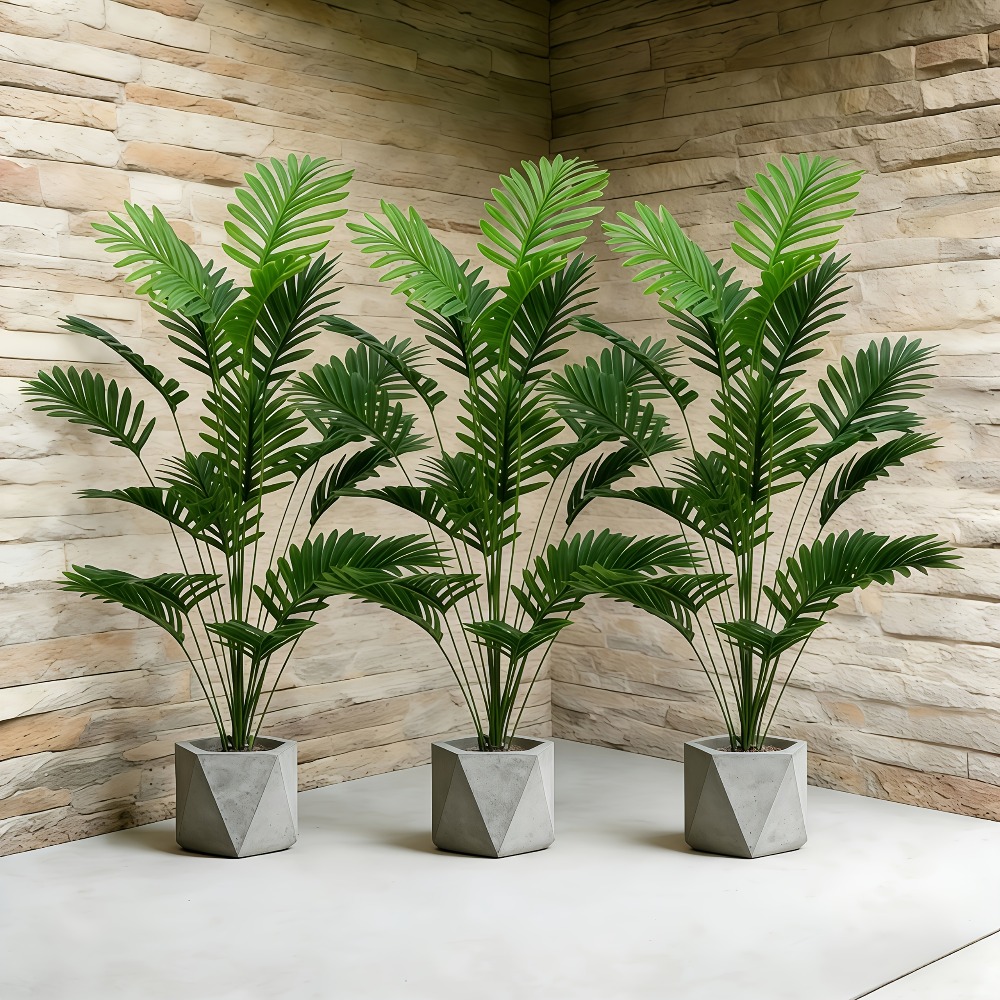 1PC 65-128CM 大型人工ヤシの木 トロピカルグリー - Fiddle Leaf Fig のレビューと価格